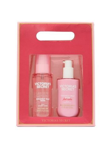 Подарочный набор (парфюмированный мист и лосьон) Victoria's Secret Coconut Milk & Rose 25165396 фото