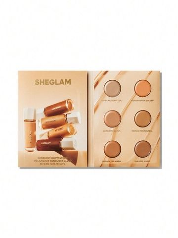 Пробник - Палетка хайлайтеров для лица Sheglam Sunburst Glow Mixer Sample-Medium 8a4-381 фото