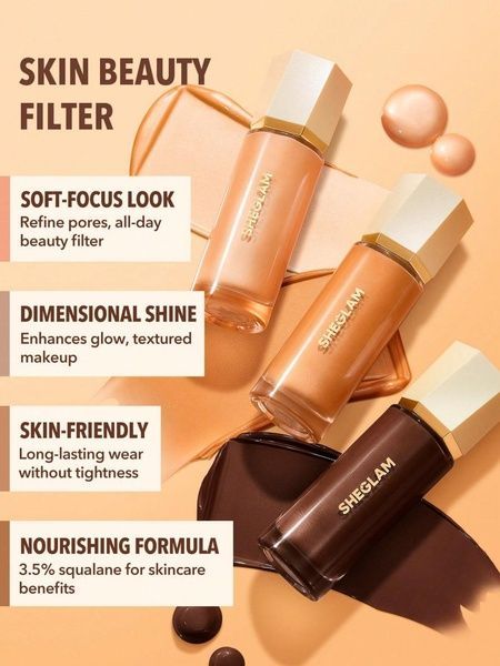 Пробник - Палетка хайлайтерів для обличчя Sheglam Sunburst Glow Mixer Sample-Medium 8a4-381 фото