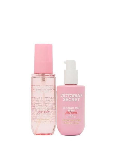 Подарунковий набір (парфумований міст і лосьйон) Victoria's Secret Coconut Milk Rose 25165396 фото