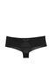 Трусики-чики женские люксовые Victoria's Secret Icon Lace Cheeky Panty черные 5g0-8rb-ipl фото 3