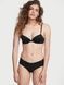 Трусики-чики женские бесшовные Victoria's Secret No-Show Cheeky Panty черные x8o-jcd-9fn фото 2