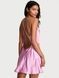 Ночная рубашка розовая Victoria's Secret Satin Open-Back Slip Dress h1h-zgo-b3q фото 1