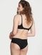 Трусики-чики женские бесшовные Victoria's Secret No-Show Cheeky Panty черные x8o-jcd-9fn фото 3