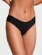 Трусики-стринги женские бесшовные Victoria's Secret No-Show Lace-Back Thong Panty черные 2wi-2h3-a2q фото 3