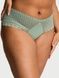 Трусики-чики женские бесшовные с кружевом Victoria's Secret No-Show Daisy Lace Cheeky Panty зеленые fgs-cwo-ei8 фото 1