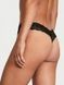 Трусики-стрінги жіночі мереживні Victoria's Secret Lace Thong Panty чорні 5up-nip-9x9 фото 3