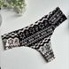 Трусики-стринги женские бесшовные PINK Victoria's Secret No-Show Thong Panty черные hy3-rtq-16c фото 1