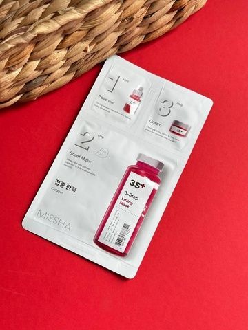 Лифтинговая маска с коллагеном для лица Missha 3-Step Lifting Mask 795-49c фото