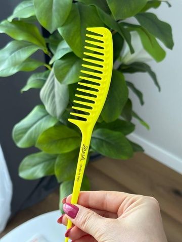 Гребень для волос Janeke Fashion Comb Желтый неон f4m-dqf-pzd фото