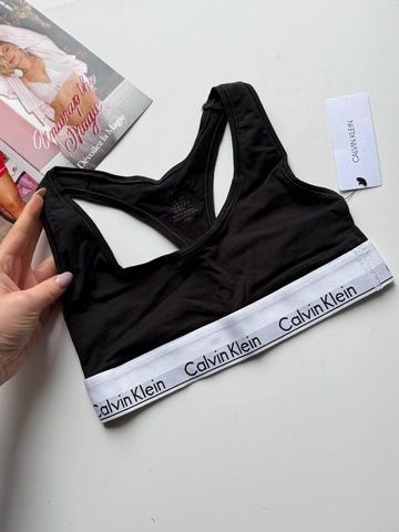 Топ спортивный черный Calvin Klein cx6-eah-3vh фото