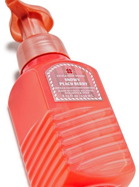 Мыло-пенка SNOWY PEACH BERRY Bath&Body Works, 259 мл a5i-2a8 фото