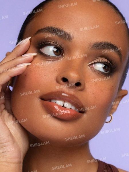 Набір для губ (блиск+олівець для губ) Sheglam Willy Wonka Cocoa Kiss Lip Duo 2.7мл+0.25г Brownie Bite 754-8ci фото