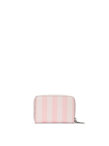 Мини-кошелек в фирменную розовую полоску Victoria's Secret 26934326 фото