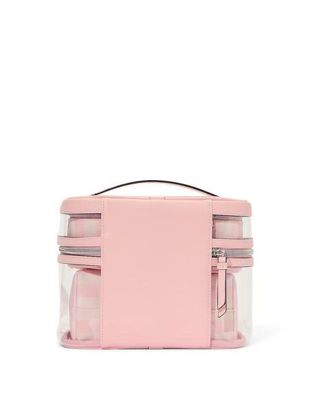 Косметичка розовая 4 в 1 Victoria's Secret 4-Piece Makeup Bag 657-b94 фото