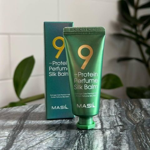Бальзам несмываемый с протеинами для поврежденных волос Masil 9 Protein Perfume Silk Balm, 20мл cia-238 фото