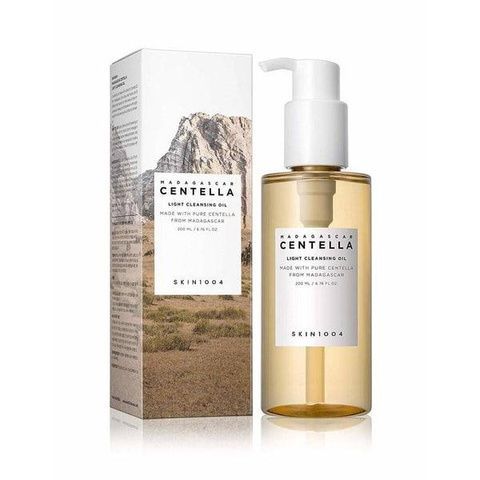 Гидрофильное масло с экстрактом центели азиатской Skin1004 Madagascar Centella Light Cleansing Oil 200 мл iai-50c фото