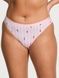 Трусики-бикини женские хлопковые Victoria's Secret Stretch Cotton Bikini Panty розовые l23-ao2-ng7 фото 1