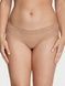 Трусики-чики женские кружевные Victoria's Secret Lace-Up Cheeky Panty бежевые S ydp-flp-8y5 фото 1