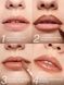 Набір для губ (блиск+олівець для губ) Sheglam Willy Wonka Cocoa Kiss Lip Duo 2.7мл+0.25г Brownie Bite 754-8ci фото 4