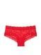Трусики-чики женские кружевные Victoria's Secret Lace-Up Cheeky Panty красные ziw-xhf-2qp фото 3