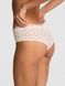 Трусики-чики женские кружевные Victoria's Secret PINK Wink Cheeky Panty белые 8as-y01-s5z фото 4