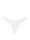 Трусики-стринги женские люксовые Victoria's Secret Strappy Back High-Leg Thong Panty білі syz-3jh-cqk фото 4