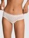 Трусики-чики женские кружевные Victoria's Secret PINK Wink Cheeky Panty белые 8as-y01-s5z фото 1