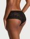 Трусики-чики жіночі мереживні Victoria's Secret Lace- Cheeky Panty чорні  nnl-xyv-sgd фото 3