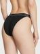 Трусики-бикини женские Victoria's Secret Cotton Tanga Panty черные xh4-dg8-f22 фото 4
