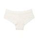 Трусики-чики женские кружевные Victoria's Secret Lace-Up Cheeky Panty белые gj6-qr0-804 фото 2