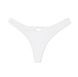 Трусики-стринги женские люксовые Victoria's Secret Strappy Back High-Leg Thong Panty білі syz-3jh-cqk фото 3