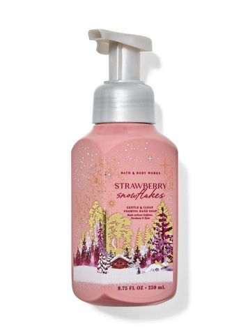 Мыло-пенка STRAWBERRY SNOWFLAKES Bath&Body Works, 259 мл 524-418 фото