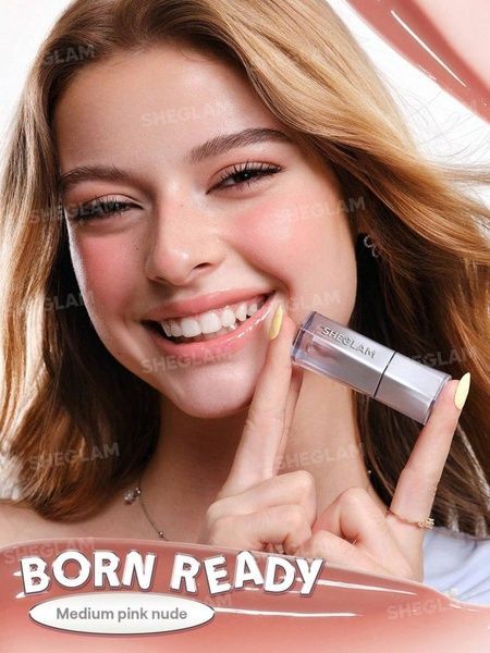 Блиск для губ Sheglam Glass Lock Air Gloss (011 Born Ready) 3,4 мл 161-589 фото