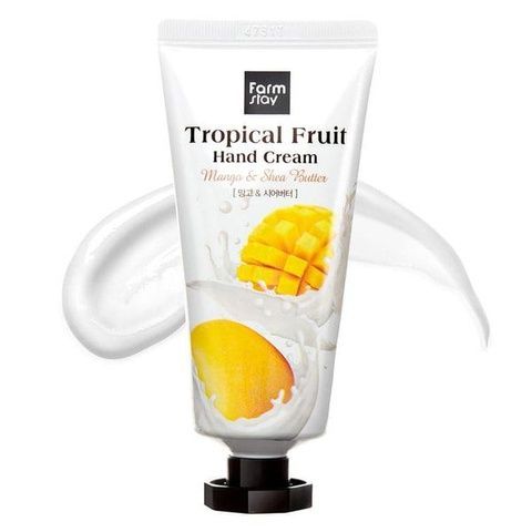 Крем для рук с маслом ши FARMSTAY TROPICAL FRUIT HAND CREAM MANGO 50 мл a75-699 фото