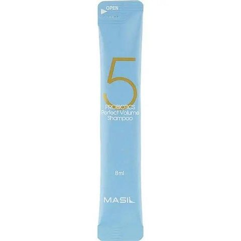 Шампунь с пробиотиками для идеального объема волос Masil 5 Probiotics Perfect Volume Shampoo 8 мл 9a1-iib фото