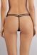 Трусики-стрінги жіночі мереживні Intimissimi Her Beauty Lace String Thong чорні SPD2545-2 фото 4