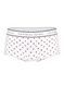 Трусики-хипстер женские Victoria's Secret Logo Cotton Hiphugger Panty белые u7d-qlt-mbu фото 2