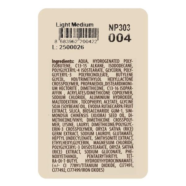 Консиллер Radiant Creamy Cover NEVERTI NP303 тон 004, 10 мл gi1-pnh-zzm фото
