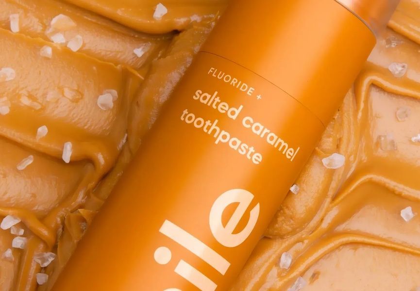 Зубна паста зі смаком солоної карамелі hismile Salted Caramel Toothpaste 60 г 93574396 фото