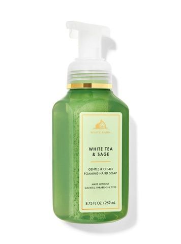 Мыло-пенка WHITE TEA & SAGE Bath&Body Works, 259 мл 5ic-10c фото