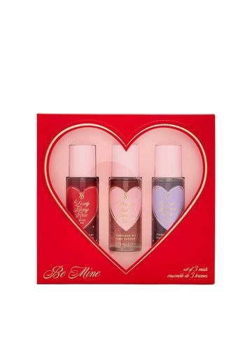 Подарочный набор мини-мистов (3 шт) Victoria's Secret Be Mine Mini Fragrance Mist Gift Set 25166195 фото