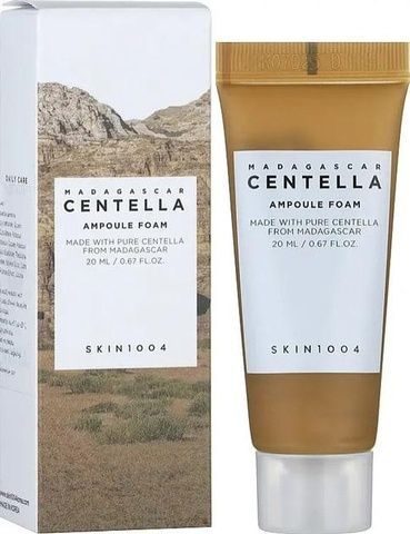 Очищающая пенка для умывания с экстрактом центели Skin1004 Madagascar Centella Ampoule Foam 20 мл a2b-139 фото