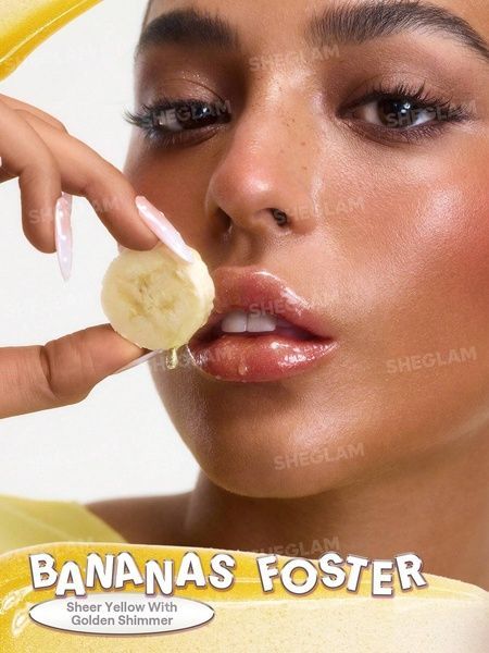 Блеск для губ Sheglam Glass Lock Air Gloss (616 Bananas Foster) 3,4 мл i54-833 фото