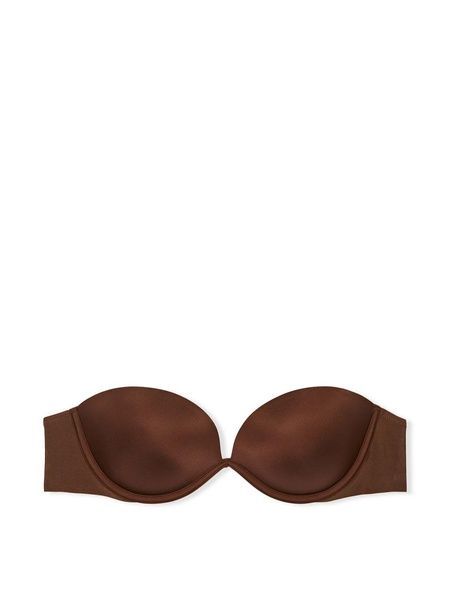Бюстгальтер с пуш-ап Victoria's Secret Bare Every-Way Strapless Bra коричневый 4n2-qrd-t8b фото