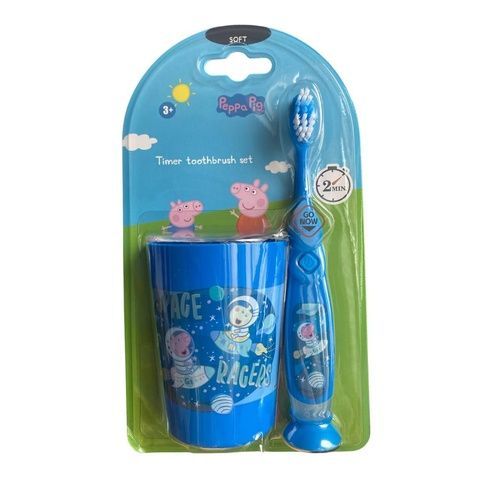 Набор для детей (стаканчик+щетка с таймером) Timer Toothbrush Set Paw Patrol СИНИЙ 86a-2a3 фото