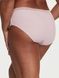 Трусики-хипстер женские Victoria's Secret Logo Cotton Lace-Waist Hiphugger Panty сиреневые lqg-kv1-vah фото 3