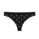Трусики-стрінги жіночі з мікрофібри Victoria's Secret Seamless Thong Panty чорні i0v-ecf-jkt фото 1