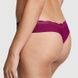 Трусики-стринги женские бесшовные PINK Victoria's Secret No-Show Thong Panty бордовые 1qi-fgw-ntk фото 1