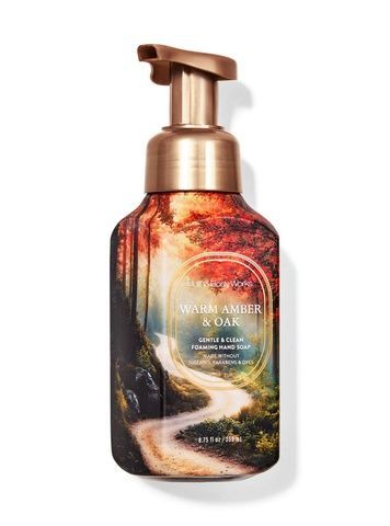 Мыло-пенка Warm Amber & Oak Bath&Body Works, 259 мл 028016299 фото